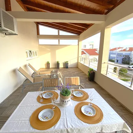 Sunny Terrace With Two Bedroom And Parking Apartment *